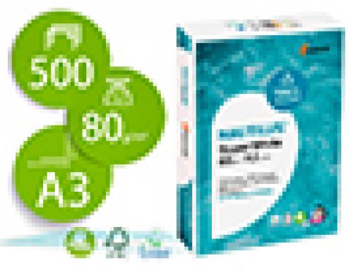 Papel fotocopia nautilus superwhite 100% reciclado din a3 80 gr embalagem de 500 folhas , Nautilus , 152731 , 9003974433202